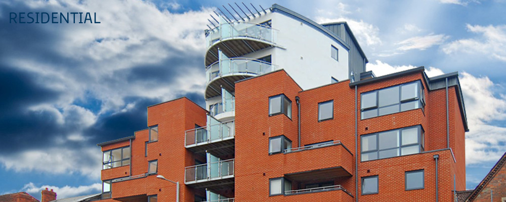 High quality housing development Shakespeare Street Nottingham
